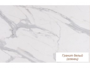 Столешница Гранит белый глянец 26 мм в Лабытнанги - labytnangi.magazinmebel.ru | фото