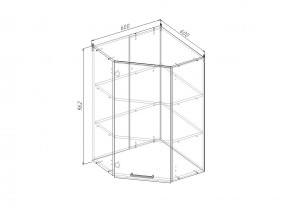 ВУ9 Модуль верхний Угловой МВУ9 в Лабытнанги - labytnangi.magazinmebel.ru | фото